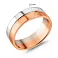 Обручка Американка з червоного золота (арт. 239193) – зображення 3