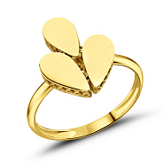 Каблучка з жовтого золота Francelli (арт. 156561ж)