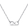 Серебряное колье с фианитами (арт. 7507/1938) – изображение 1