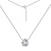 Серебряное колье с фианитами (арт. 7507/1798) – изображение 2