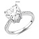 Серебряное кольцо с фианитами (арт. 7501/8779) – изображение 2
