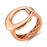 Массивное кольцо из красного золота (арт. 141329)