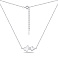 Серебряное колье Сердце (арт. 7507/2046) – изображение 2