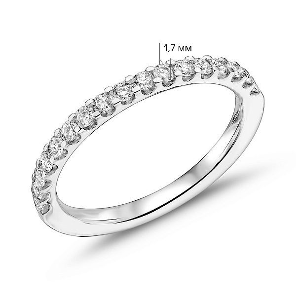 Золотое кольцо с бриллиантами (арт. К341426030б) – изображение 6