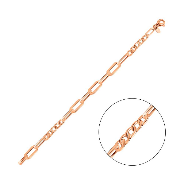 Золотий браслет без каменів (арт. 326488) – зображення 1