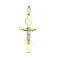 Крест из комбинированного золота (арт. 515100ж) – изображение 1