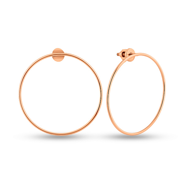 Золоті сережки пусети (арт. 110623) – зображення 1