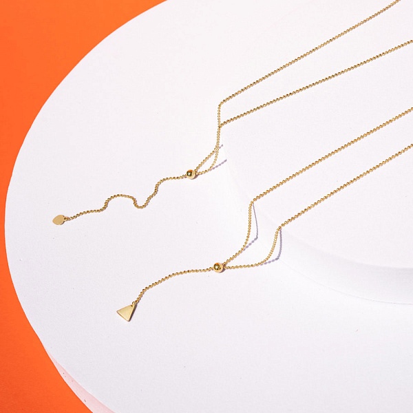 Колье Fly из желтого золота (арт. 352376/1ж) – изображение 5