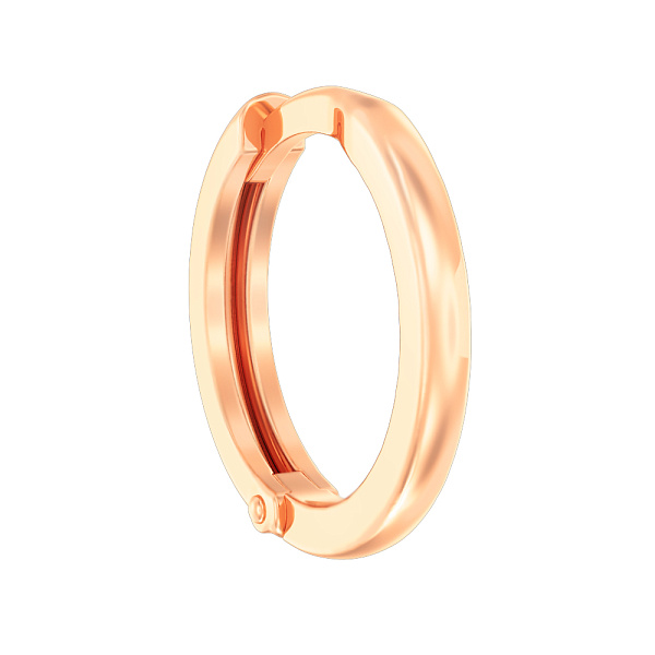 Сережка в одне вухо з червоного золота (арт. 110636Я) – зображення 1