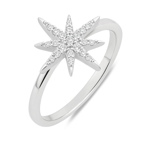 Серебряное кольцо с фианитами (арт. 7501/8356) – изображение 1
