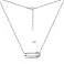 Серебряное колье Булавка с фианитами (арт. 7507/1851) – изображение 3