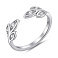 Серебряное кольцо Веточка с фианитами (арт. 7501/8142) – изображение 1