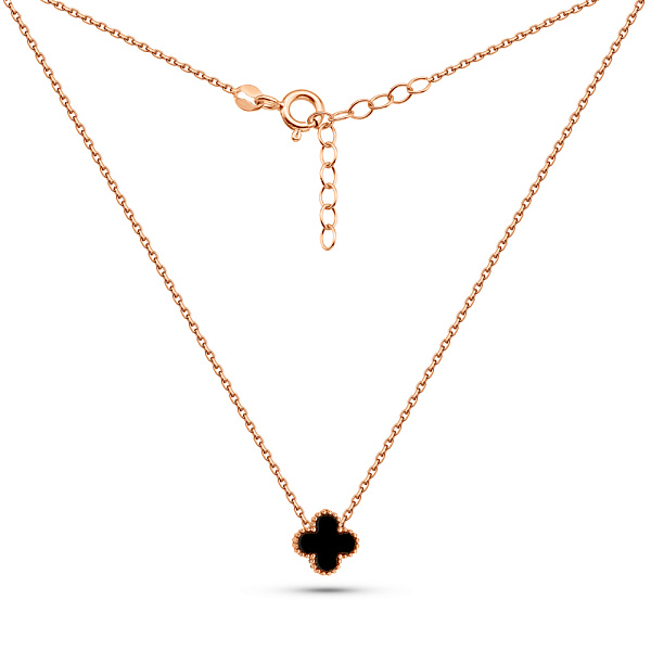 Золоте кольє з оніксом (арт. 352773/8о) – зображення 2