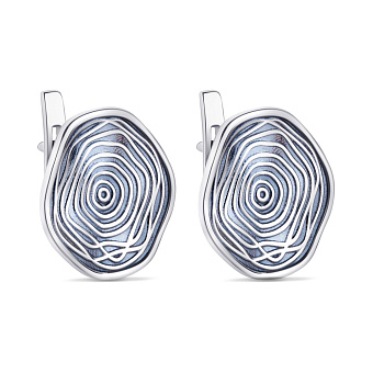 Сережки серебряные (арт. 7902/334сп)