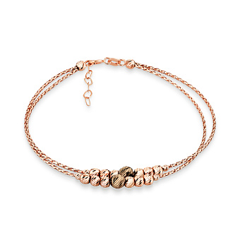 Золотой женский браслет Orbit (арт. 324162кр)