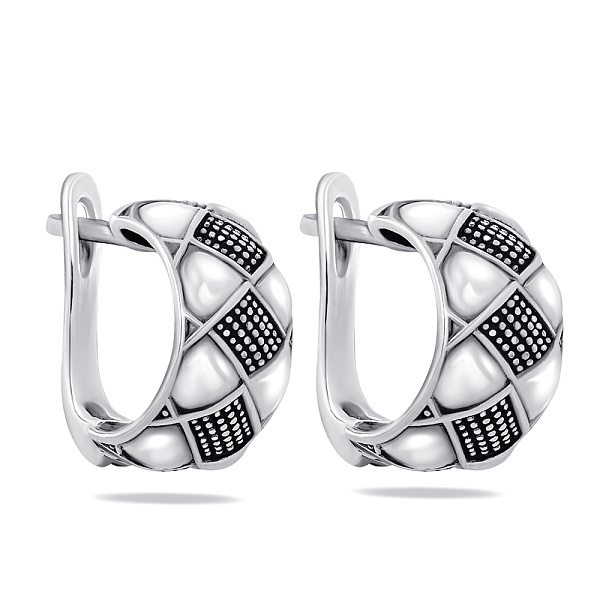 Серебряные серьги (арт. 7902/2470) – изображение 1