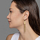 Золотые серьги-подвески Diva (арт. 107599ж) – изображение 4