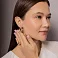 Серьги из красного золота (арт. 1092100) – изображение 3