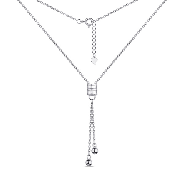 Серебряное колье с шариками Trendy Style (арт. 7507/1363) – изображение 2