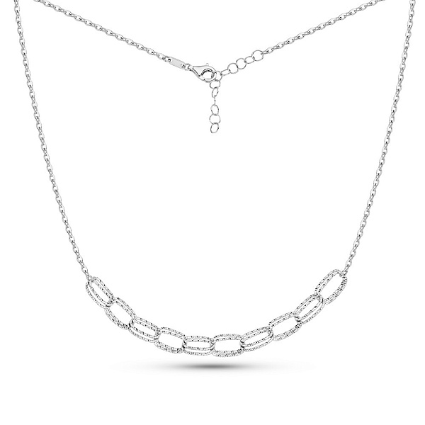 Кольє з білого золота Francelli (арт. 352573б) – зображення 1