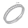 Серебряное кольцо с дорожкой из фианитов (арт. 7501/8019) – изображение 2