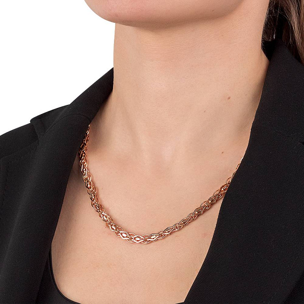 Массивное золотое колье (арт. 351307) – изображение 2