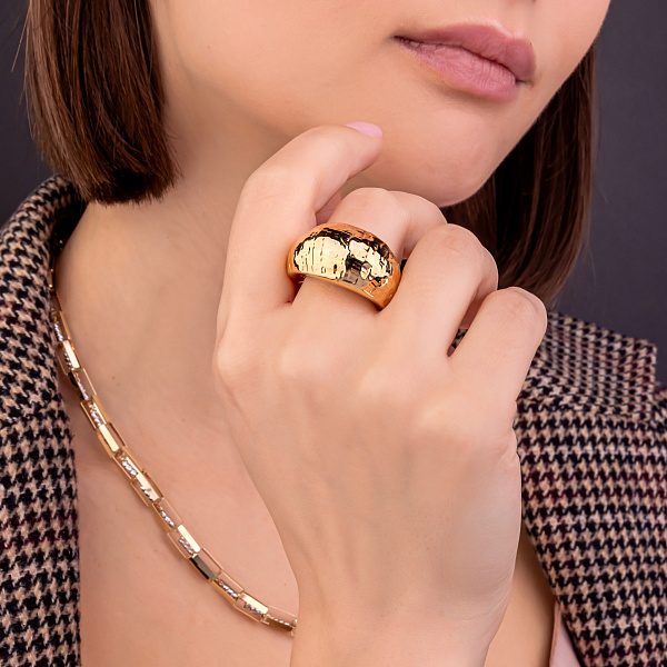 Кольцо из золота Francelli (арт. 155736ж) – изображение 2