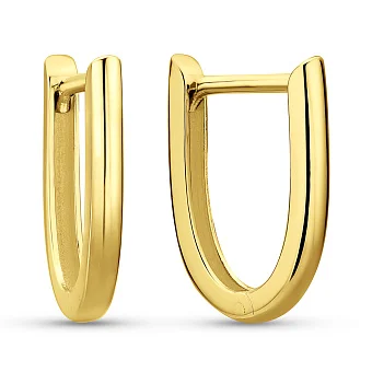 Сережки з жовтого золота (арт. 1091832ж)