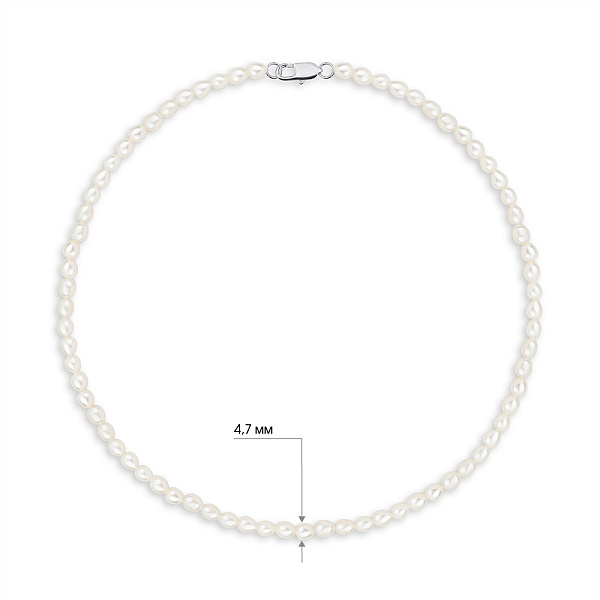 Бусы из мелкого жемчуга (арт. 9016/243жб) – изображение 2