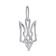 Срібний підвіс Герб України (арт. 7903/А001/2пю)