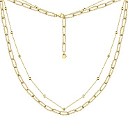 Фото Серебряное колье с желтым родированием Trendy Style (арт. 7507/2012ж)