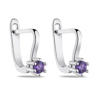 Дитячі сережки зі срібла (арт. 7502/С2ФА/203)