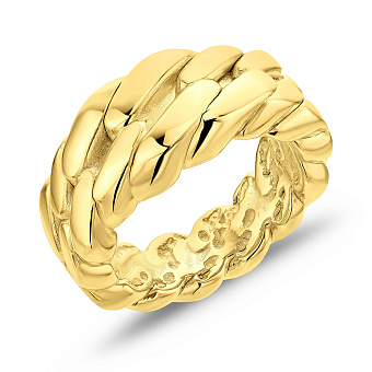 Золотое кольцо Цепь Francelli (арт. 155746ж)