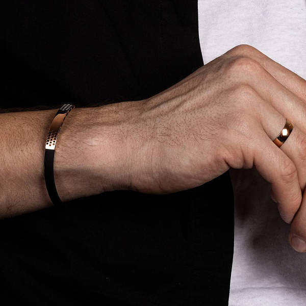 Обручка з червоного золота (арт. 239234) – зображення 2