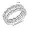 Серебряное кольцо с фианитами (арт. 7501/8420) – изображение 4