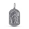 Серебряная ладанка-иконка Ангел Хранитель (арт. 7917/3207-ч) – изображение 1