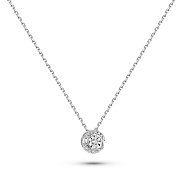 Золоте кольє з діамантами (арт. Ц011360005б)