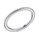 Серебряное кольцо с дорожкой из фианитов (арт. 7501/6519) – изображение 1