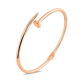 Золотой браслет Гвоздь без камней (арт. 340020)