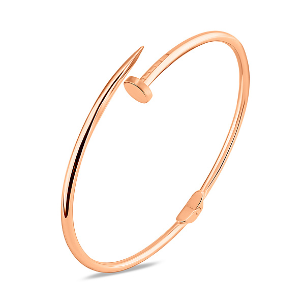 Золотой браслет Гвоздь без камней (арт. 340020) – изображение 1