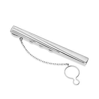 Затискач для краватки з матовими вставками (арт. 200056бм)