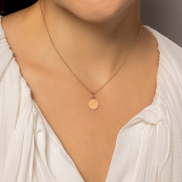 Золотой подвес Овен (арт. 424739ов) – изображение 5