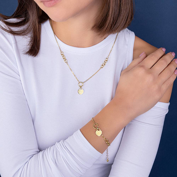 Браслет из золота с подвеской (арт. 326359ж) – изображение 3