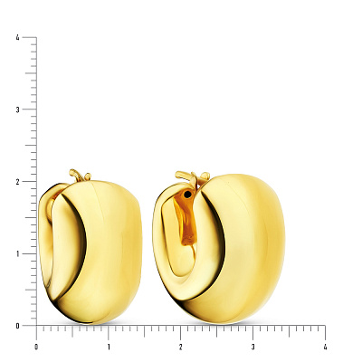Золотые серьги Francelli (арт. 101968ж)