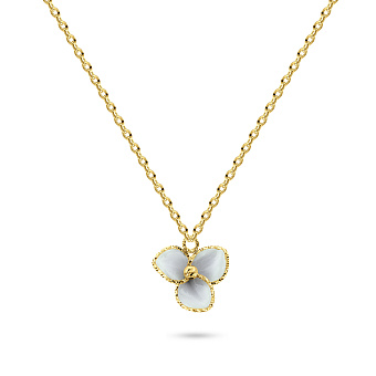 Фото Колье Francelli из желтого золота с керамикой (арт. 352368жкмср)