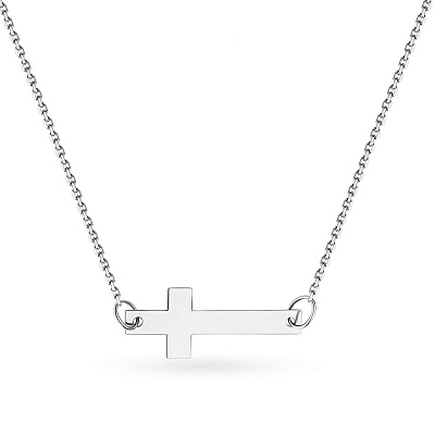 Колье золотое Celebrity Chain в белом цвете металла (арт. 350727б)