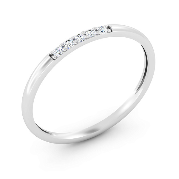 Золотое кольцо с бриллиантами (арт. К011710010б) – изображение 1