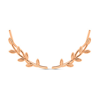 Золоті сережки клаймбери Гілочка (арт. 2004107101)