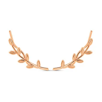 Золоті сережки клаймбери Гілочка (арт. 2004107101)