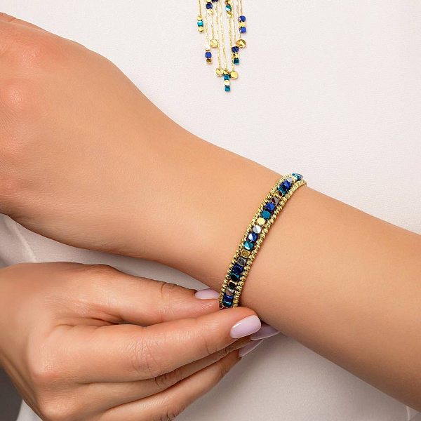 Золотой браслет Francelli (арт. 3261235ждсбрз) – изображение 3